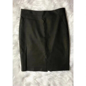 The Limited Olive Green Pencil Skirt